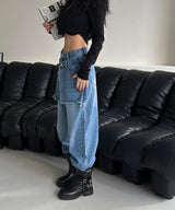 It's soft. A long-sleeved cropped shirt