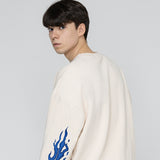 Elbow Flame Smile Sweatshirt
