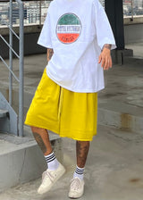 Essential flared half Pants 4COLOR