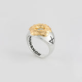 ドーナツリングシルバー925(18kゴールドプレイティドゥ )  / DONUT RNG SILVER925(18K GOLD PLATED) (6637085491318)