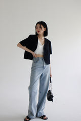 ストロングワイドパンツ / no.1297 Strong Light Blue Wide Pants