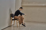 Vボタンカーディガン/V BUTTON CARDIGAN_SMOKE