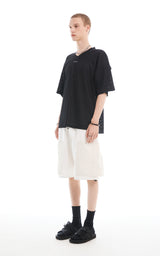  BERMUDA DRAWSTRING PANTS_CREAM