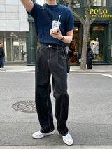 Breen Cable Round Short-Sleeved Knit (5 colors)