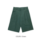 ASCLO Memory Nylon Bermuda Pants (3color)