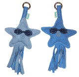Blue Friends Keyring-star