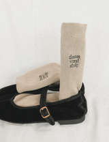 ウォーマーニットソックス / DONUTVINYLSHOP warmknit socks (2colors)