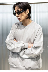 リバースロゴインシシャンポケットスウェット/REVERSE INCISON POCKET SWEAT SHIRTS