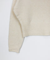 ソフトリップラインニット / Soft lip line knit (5color)