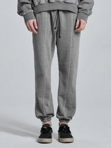 WASHED SWEATPANTS - GREY (4622873362550)
