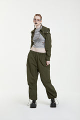 ログワイドパンツ / LOG WIDE PANTS