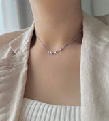 イノセントパールハート2WAYゲストルックネックレス / hio Innocent pearl heart two-way y guest look necklace