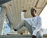 Labatory long sleeve tee - White (4622109704310)