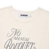 ブーケガールグラフィックTシャツ
