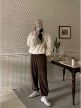 Nus. Coste Golgi Jogger Pants (Brown)