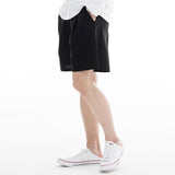 ワンタックワイドフィットショートパンツ/ONE TUCK WIDE FIT SHORT PANTS-BLACK