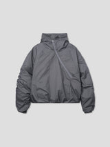 Wave anorak padding 4color