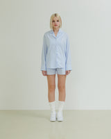 ロゴシャツ / Ontheshell Logo Shirt - Sky Blue