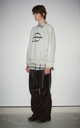  BOLD LOGO SWEATSHIRTS_L.BEIGE