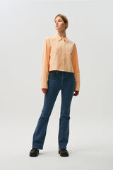 COLLECTION LONG SLEEVE SHIRT [SALMON]