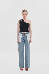 イブスリーブレストップ / EVE SLEEVELESS TOP