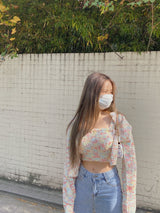 cotton candy cardigan set (6686089904246)