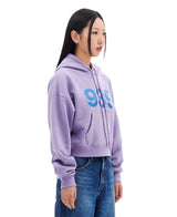 939ロゴクロップフード / 939 LOGO CROP HOOD (LAVENDER)