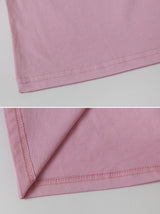 Basic Round Short Sleeve T-shirt (5color)