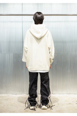 サークルオピニオンフーディーニット / CIRCLE OPINION HOODY KNIT