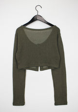 チチクロップカーディガン / Chichi Crop Cardigan (4color)