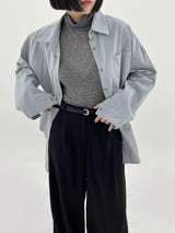 ニードソフトボクシーシャツ/Need Soft Boxy Shirt (5color)
