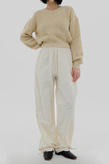 リボンジョガートレーニングパンツ / Ribbon Jogger Training Pants (6color)