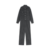 カサカウボーイジャンプスーツ/CASA CORDUROY JUMPSUIT [CHARCOAL]
