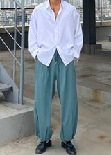 バルーンビッグワイドストリングパンツ / Balloon Big Wide String Pants 3COLOR