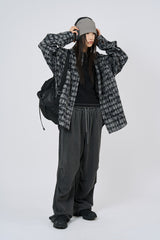 エセリアルピグメントパラシュートスウェットパンツ
