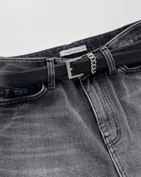 ネクスト30MMイタリアンナチュラルカウハイドベルト / NEXT 30MM chain Italian Natural Cowhide Belt