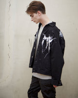 ドロップショルダープリントGジャン / DROPED SHOLDER PRINTED DENIM JKT (4580949065846)