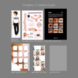 oab body pack / scrap sticker set