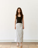 ラウンドロングスカート / ROUND STRING LONG SKIRT