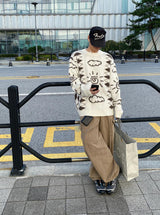 No.0448 sun & cloud mohair KNIT (3color)