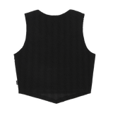 [NF] PUFFY SQUAR NECK SLEEVELESS (BLACK)_F23QB252
