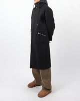ウールセンスインナーフードコート/wool sense inner hood coat 2color