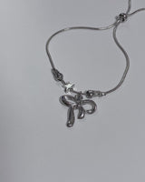 ribbon star bracelet