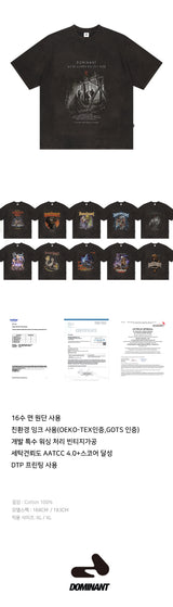 ビンテージウォッシングブレアT / Vintage Washing  Blair Tee Black