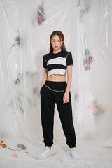アンフッテッドショートスリーブクロップ / TOP(9284) Unfooted Short Sleeve Crop