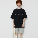 ユニセックスポップリンオーバーフィットTシャツ / Unisex poplin Over fit T-shirts (4557436223606)