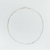 [925 SILVER] Petit Cube Silver Necklace