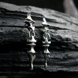 メインゴーシェシルバーイヤリング / Main gauche silver earring (4594627969142)