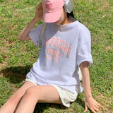 レタリングボクシーTシャツ