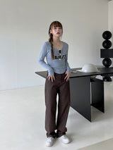 チョコワイドパンツ / no.3443 Choco Wide Pants